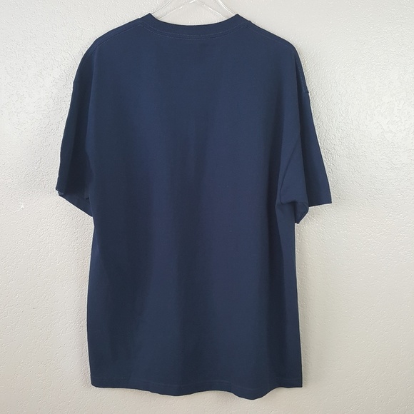 Alstyle Enjoy California Navy Graphic T Shirt XL - Picture 3 of 8